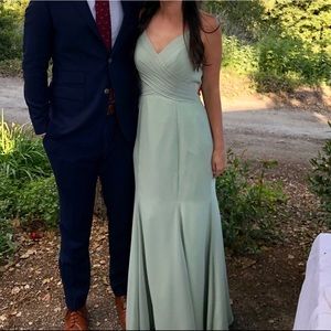 Azazie Carolina Dusty Stage Dress - Custom Sizing